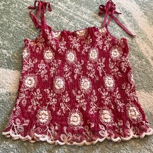 Tom K Nguyen Camisole with Elastic Shirring